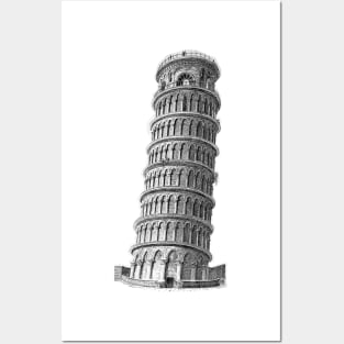 Leaning Tower of Pisa Posters and Art